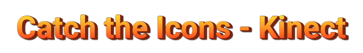 Catch the Icons - Kinect